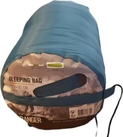 Max Ranger - XL Mummieslaapzak Blauw 220 X 80 Cm - Extra Grote Mummieslaapzak - XL Mummie Slaapzak Blauw -Kampeeruitrusting 1073x1200