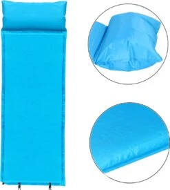 Springos Slaapmat | Zelfopblazend | 186 Cm | Inclusief Hoes & Hoofdkussen | Lichtblauw 31 Springos Slaapmat | Zelfopblazend | 186 Cm | Inclusief Hoes & Hoofdkussen | Lichtblauw -Kampeeruitrusting 1079x1200