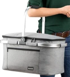 Bomoe Koeltas Picknickmand Opvouwbaar IceBreezer K47 - 47x27x26 Cm - 32 Liter- Perfect Voor Barbecues Of Boodschappen -Kampeeruitrusting 1101x1200 6