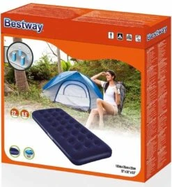 Pavillo 1-Persoons Luchtbed - 185 X 76 Cm - Dikte 22 Cm -Kampeeruitrusting 1105x1200