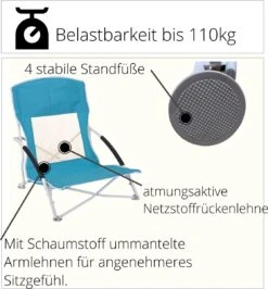 JEMIDI Lichtgewicht Inklapbare Draagbare Strandstoel - Opvouwbare Campingstoel Met Draagtas - Ademend En Comfortabel -Kampeeruitrusting 1116x1200 2