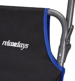 Relaxdays Strandkar Opvouwbaar - Strandstoel Met Zonnedak - Strand Stoel Op Wielen -Kampeeruitrusting 1119x1200 1