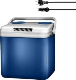 Koelbox Met ECO Modus Voor Auto & Camping Warm En Koud 32L - Frigobox Elektrisch 32 Liter Met 12v 230 Volt - Verkoelt En Verwamt - MiniBar - Mini Koelkast