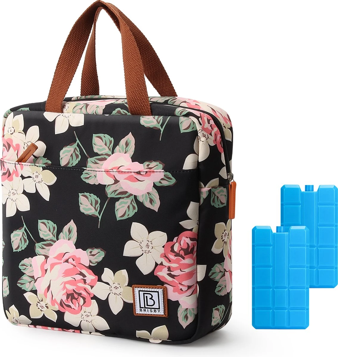 Brisby 4 Laags Geïsoleerde Koeltas - Lunchtas 7 Liter - Bloemetjes 1 Brisby 4 Laags Geïsoleerde Koeltas - Lunchtas 7 Liter - Bloemetjes