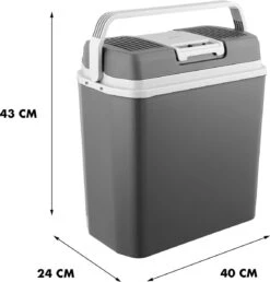 MOA - Thermo-elektrische Koelbox - Met Verwarmingsfunctie - 12V En 230V - 22 Liter - Grijs -ECW22 -Kampeeruitrusting 1147x1200 3