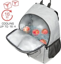 Bomoe Koeltas Rugzak IceBreezer KR45 Koelrugzak Grijs 45x19x33 Cm - 25 Liter -Kampeeruitrusting 1153x1200 8