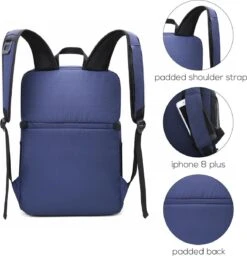 Koeltas Rugzak (28L) - 16 Blikjes - Lunchtas Voor Dames En Heren - Picknicktas - Blauw 11 Koeltas Rugzak (28L) - 16 Blikjes - Lunchtas Voor Dames En Heren - Picknicktas - Blauw -Kampeeruitrusting 1159x1200 7