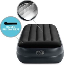 Intex Pillow Twin Luchtbed 1-persoons 99x191x42 Cm -Kampeeruitrusting 1170x1200