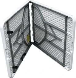 ERRO Campingtafel - Vouwtafel - 180x74x72 Cm - Wit - Voor 8 Personen 11 ERRO Campingtafel - Vouwtafel - 180x74x72 Cm - Wit - Voor 8 Personen -Kampeeruitrusting 1172x1200 6