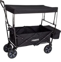 AREBOS Handwagen Vouwbare Dak Handwagen Vouwbare Trolley Uitrustingswagen Zwart 21 AREBOS Handwagen Vouwbare Dak Handwagen Vouwbare Trolley Uitrustingswagen Zwart -Kampeeruitrusting 1183x1200 6