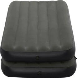 Bestway 3-in-1 Luchtbed - Connect - Zwart - 188x99cm - PVC/Polyester - Single, Double Single En Twin Opblaasbed - Tritech Materiaal - I-Beam Constructie 29 Bestway 3-in-1 Luchtbed - Connect - Zwart - 188x99cm - PVC/Polyester - Single, Double Single En Twin Opblaasbed - Tritech Materiaal - I-Beam Constructie -Kampeeruitrusting 1187x1200 1