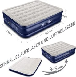 OlarHike Queen Size Luchtmatras Met Geïntegreerde Elektrische Pomp, Zelfopblazend Luchtbed, Voor 2 Personen, Premium Gastenbed, Opblaasbaar Matras Voor Camping Of Thuisgebruik, 203 X 152 X 46 Cm 8 OlarHike Queen Size Luchtmatras Met Geïntegreerde Elektrische Pomp, Zelfopblazend Luchtbed, Voor 2 Personen, Premium Gastenbed, Opblaasbaar Matras Voor Camping Of Thuisgebruik, 203 X 152 X 46 Cm -Kampeeruitrusting 1192x1200 2