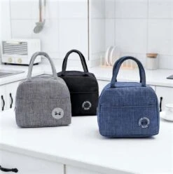 Koeltas - Lunchtas - Volwassenen En Kinderen - Compact & Handig: Zomer - Picknick -School - Lunch - Werk - Klassiek Grijs -Kampeeruitrusting 1196x1200 21