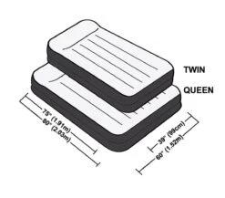 Intex Luchtbed - 2 Persoons - 203x152x42cm -Kampeeruitrusting 1200x1055