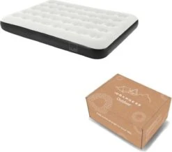 Orange85 Luchtbed - Tweepersoons - Met Reparatieset - Zwart - Grijs 7 Orange85 Luchtbed - Tweepersoons - Met Reparatieset - Zwart - Grijs -Kampeeruitrusting 1200x1059 2