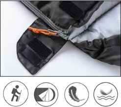 Campingwise All Season Slaapzak - Incl. Handige Opbergzak -Kampeeruitrusting 1200x1066 2