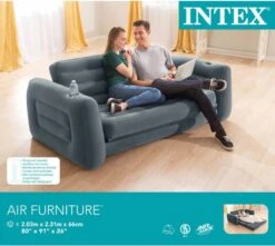 Intex Luxe Bankstel / Opblaasbare Slaapbank - 2-persoons - 203x224x66 Cm 13 Intex Luxe Bankstel / Opblaasbare Slaapbank - 2-persoons - 203x224x66 Cm -Kampeeruitrusting 1200x1072