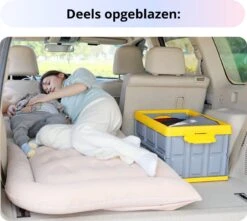 Opblaasbaar Auto Matras - Auto Luchtbed Zwart - Achterbank En Achterbak - Tweepersoons 3-in-1 Universeel Automatras - Inclusief Elektrische Pomp En Accessoires - Kampeer Luchtbed Voor Reizen -Kampeeruitrusting 1200x1076 2