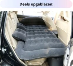 Opblaasbaar Auto Matras - Auto Luchtbed Zwart - Achterbank En Achterbak - Tweepersoons 3-in-1 Universeel Automatras - Inclusief Elektrische Pomp En Accessoires - Kampeer Luchtbed Voor Reizen -Kampeeruitrusting 1200x1076 3