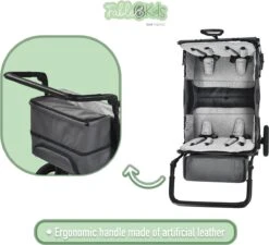 FableKids LEO X4Plus Opvouwbare Wagen Met Dak Fossil Grey 23 FableKids LEO X4Plus Opvouwbare Wagen Met Dak Fossil Grey -Kampeeruitrusting 1200x1091 2