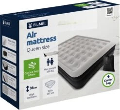 BluMill Luchtbed - 2-persoons - Ingebouwde Pomp - 203x152x36 Cm - Duurzame Keuze 17 BluMill Luchtbed - 2-persoons - Ingebouwde Pomp - 203x152x36 Cm - Duurzame Keuze -Kampeeruitrusting 1200x1094 3