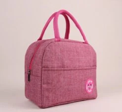 Koeltas - Lunchtas - Volwassenen En Kinderen - Compact & Handig: Zomer - Picknick -School - Lunch - Werk - Klassiek Roze -Kampeeruitrusting 1200x1096 5