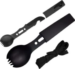 Lynnz® Spork 7 In 1 - Camping Bestek - Campingbestek - Campingservies - Reisbestek - Bestek To Go - Jachtmes - Rambomes -Kampeeruitrusting 1200x1104 6
