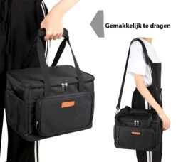 Lunchtas - Koeltas Voor Dames En Heren - Cool Bag - 4 Laags Geïsoleerde Koeltas - Kleine Cooler - Lunch Box - Lunchtas 15 Liter- Zwart 13 Lunchtas - Koeltas Voor Dames En Heren - Cool Bag - 4 Laags Geïsoleerde Koeltas - Kleine Cooler - Lunch Box - Lunchtas 15 Liter- Zwart -Kampeeruitrusting 1200x1107 7