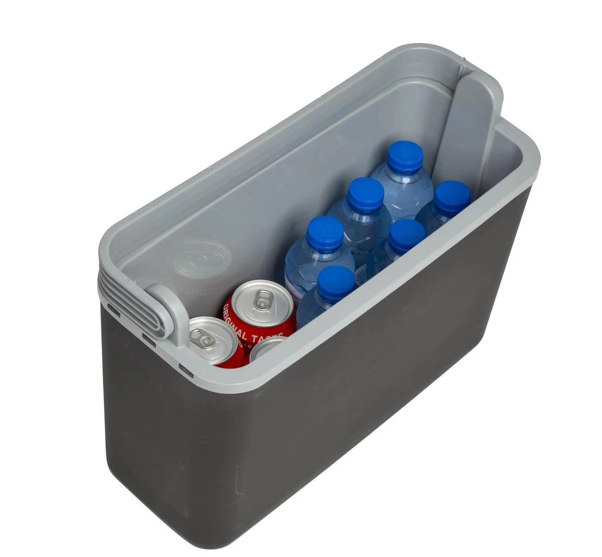 Bo-Camp Elektrische Autokoelbox Arctic - 12 Volt - 12 Liter - Zwart/Grijs 5 Bo-Camp Elektrische Autokoelbox Arctic - 12 Volt - 12 Liter - Zwart/Grijs - Afbeelding 5