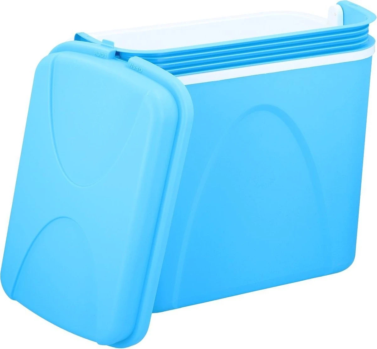 Merkloos Koelbox - 24l - Blauw - 39x25x38cm 3 Merkloos Koelbox - 24l - Blauw - 39x25x38cm - Afbeelding 3