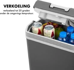 MOA - Thermo-elektrische Koelbox - Met Verwarmingsfunctie - 12V En 230V - 22 Liter - Grijs -ECW22 -Kampeeruitrusting 1200x1130 3