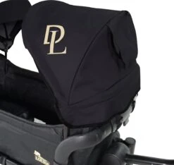 Deryan Luxe Sandy Bolderkar - Duo Buggy - Tandem Buggy - Opvouwbaar - Inklapbare Bolderwagen - Duo Kinderwagen - Zwart -Kampeeruitrusting 1200x1136 6