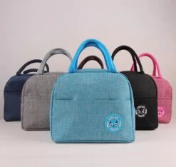 Koeltas - Lunchtas - Volwassenen En Kinderen - Compact & Handig: Zomer - Picknick -School - Lunch - Werk - Klassiek Roze -Kampeeruitrusting 1200x1139 5