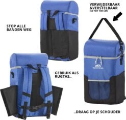 Dutch Mountains Koeltas Rugzak | Cooler Backpack 20 Liter | Picknicktas | Lunchtas | Koelrugzak | Strandtas | Blauw 13 Dutch Mountains Koeltas Rugzak | Cooler Backpack 20 Liter | Picknicktas | Lunchtas | Koelrugzak | Strandtas | Blauw -Kampeeruitrusting 1200x1145 4