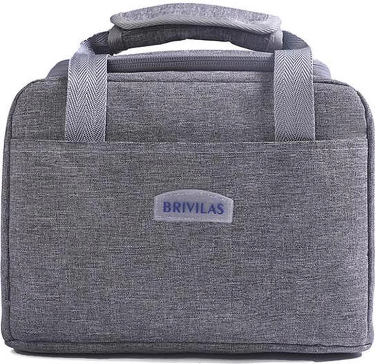 Lunchtas Volwassenen - Lunchbox - Koeltas - Grijs - SEVEND® 1 Lunchtas Volwassenen - Lunchbox - Koeltas - Grijs - SEVEND®