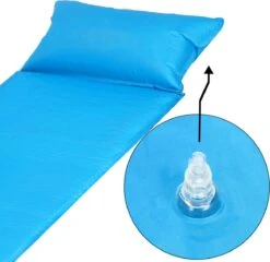 Springos Slaapmat | Zelfopblazend | 186 Cm | Inclusief Hoes & Hoofdkussen | Lichtblauw 32 Springos Slaapmat | Zelfopblazend | 186 Cm | Inclusief Hoes & Hoofdkussen | Lichtblauw -Kampeeruitrusting 1200x1166 8