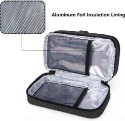 Merkloos Insuline Koeltas Etui Diabetes Tasje Met Ijspak Diabetes Clutch Zwart 9 Merkloos Insuline Koeltas Etui Diabetes Tasje Met Ijspak Diabetes Clutch Zwart -Kampeeruitrusting 1200x1167 4