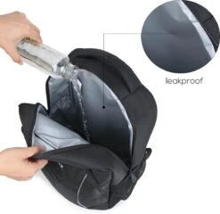 Koelrugtas - 23L - Wandelrugzak - Dagrugzak - Outdoor Rugzak - Dames & Heren - Zwart 15 Koelrugtas - 23L - Wandelrugzak - Dagrugzak - Outdoor Rugzak - Dames & Heren - Zwart -Kampeeruitrusting 1200x1168 12