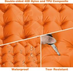LVNRIDS Isomat, Zelfopblazend, Ultralicht, Luchtmatras, Camping, Zelfopblaasbaar, Opblaasbaar Matras, 3,9 Inch Dik, Met Voetperspomp En Kussen, Voor Camping, Reizen, Outdoor, Wandelen, Strand, Oranje 12 LVNRIDS Isomat, Zelfopblazend, Ultralicht, Luchtmatras, Camping, Zelfopblaasbaar, Opblaasbaar Matras, 3,9 Inch Dik, Met Voetperspomp En Kussen, Voor Camping, Reizen, Outdoor, Wandelen, Strand, Oranje -Kampeeruitrusting 1200x1170 1