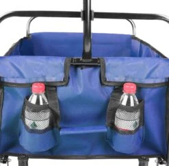 Merkloos Bolderkar - Bolderkar Opvouwbaar - Bolderwagen - Bolderwagen Opvouwbaar - Blauw -Kampeeruitrusting 1200x1178 4