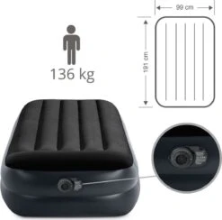 Intex Pillow Twin Luchtbed 1-persoons 99x191x42 Cm -Kampeeruitrusting 1200x1183