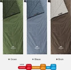 Naturehike® Slaapzak - Lichtgewicht - 205*85cm - Compact - Waterdicht - 3 Seizoenen Slaapzak Lente, Zomer & Herfst - Outdoor - Slaapzakken Volwassen & Kinderen -Kampeeruitrusting 1200x1186 4
