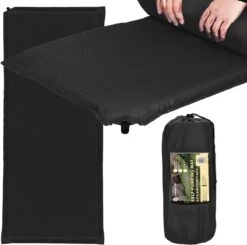 Springos Slaapmat | Zelfopblazend | 180 Cm | Inclusief Hoes | Zwart 25 Springos Slaapmat | Zelfopblazend | 180 Cm | Inclusief Hoes | Zwart -Kampeeruitrusting 1200x1190 8