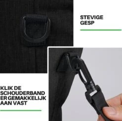 Brisby 4 Laags Geïsoleerde Koeltas - Boodschappentas 21 Liter - Zwart -Kampeeruitrusting 1200x1191 17