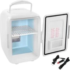 Mobiele Mini Koelkast - Frigobox 220/12 Volt AC/DC Auto/Caravan/Camping - Minibar - Mini Koelkast 4 Liter 13 Mobiele Mini Koelkast - Frigobox 220/12 Volt AC/DC Auto/Caravan/Camping - Minibar - Mini Koelkast 4 Liter -Kampeeruitrusting 1200x1193 4
