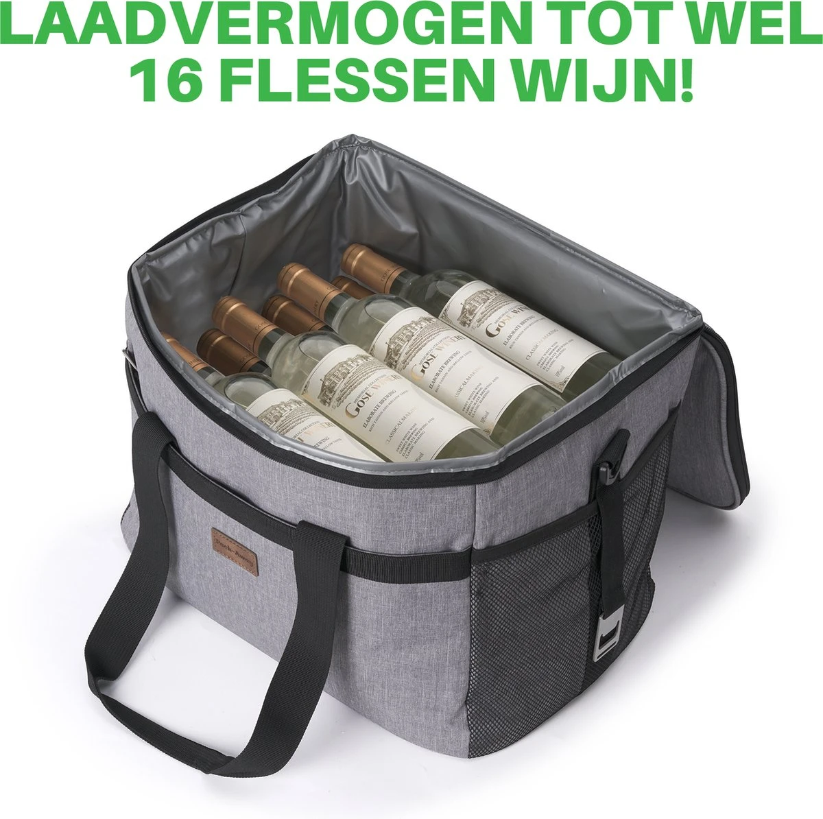 Packaway 4 Laags Geïsoleerde Koeltas - Lunchtas 30 Liter - Grijs 15 Packaway 4 Laags Geïsoleerde Koeltas - Lunchtas 30 Liter - Grijs - Afbeelding 15