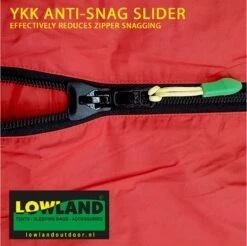 LOWLAND OUTDOOR® Donzen Slaapzak - Companion Economy - 210x80 Cm - Rood 16 LOWLAND OUTDOOR® Donzen Slaapzak - Companion Economy - 210x80 Cm - Rood -Kampeeruitrusting 1200x1196 7