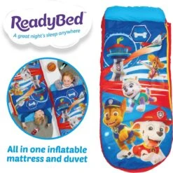 Paw Patrol Junior ReadyBed-2 In 1 Kids Sleeping Inflatable Air Bed In A Bag With A Pump, Polyester, Single 12 Paw Patrol Junior ReadyBed-2 In 1 Kids Sleeping Inflatable Air Bed In A Bag With A Pump, Polyester, Single -Kampeeruitrusting 1200x1199 5