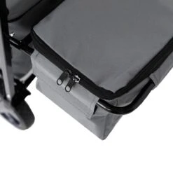 AREBOS Handwagen Vouwbare Dak Handwagen Vouwbare Trolley Uitrustingswagen Grijs -Kampeeruitrusting 1200x1200 1047