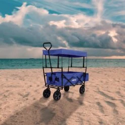 AREBOS Handwagen Vouwbare Dak Handwagen Vouwbare Trolley Uitrustingswagen Blauw 16 AREBOS Handwagen Vouwbare Dak Handwagen Vouwbare Trolley Uitrustingswagen Blauw -Kampeeruitrusting 1200x1200 1213